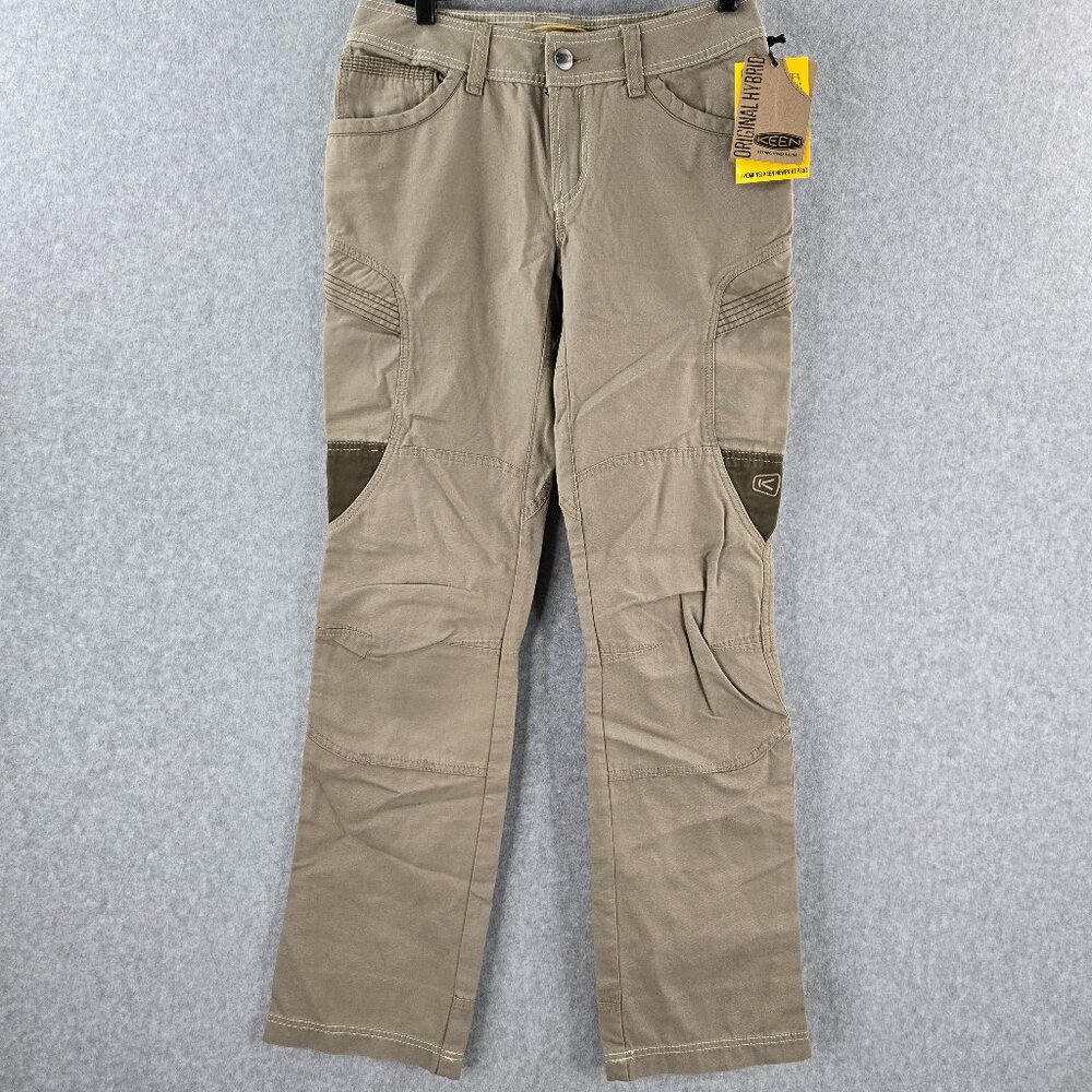 Keen Newport Pants Womens Size 6 (Large) Fits 30x34 Hiking Camp Work Gusseted
